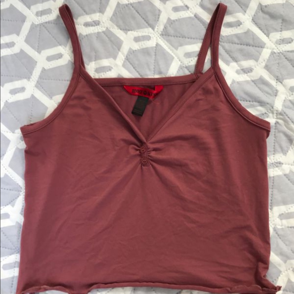 Light pink crop top